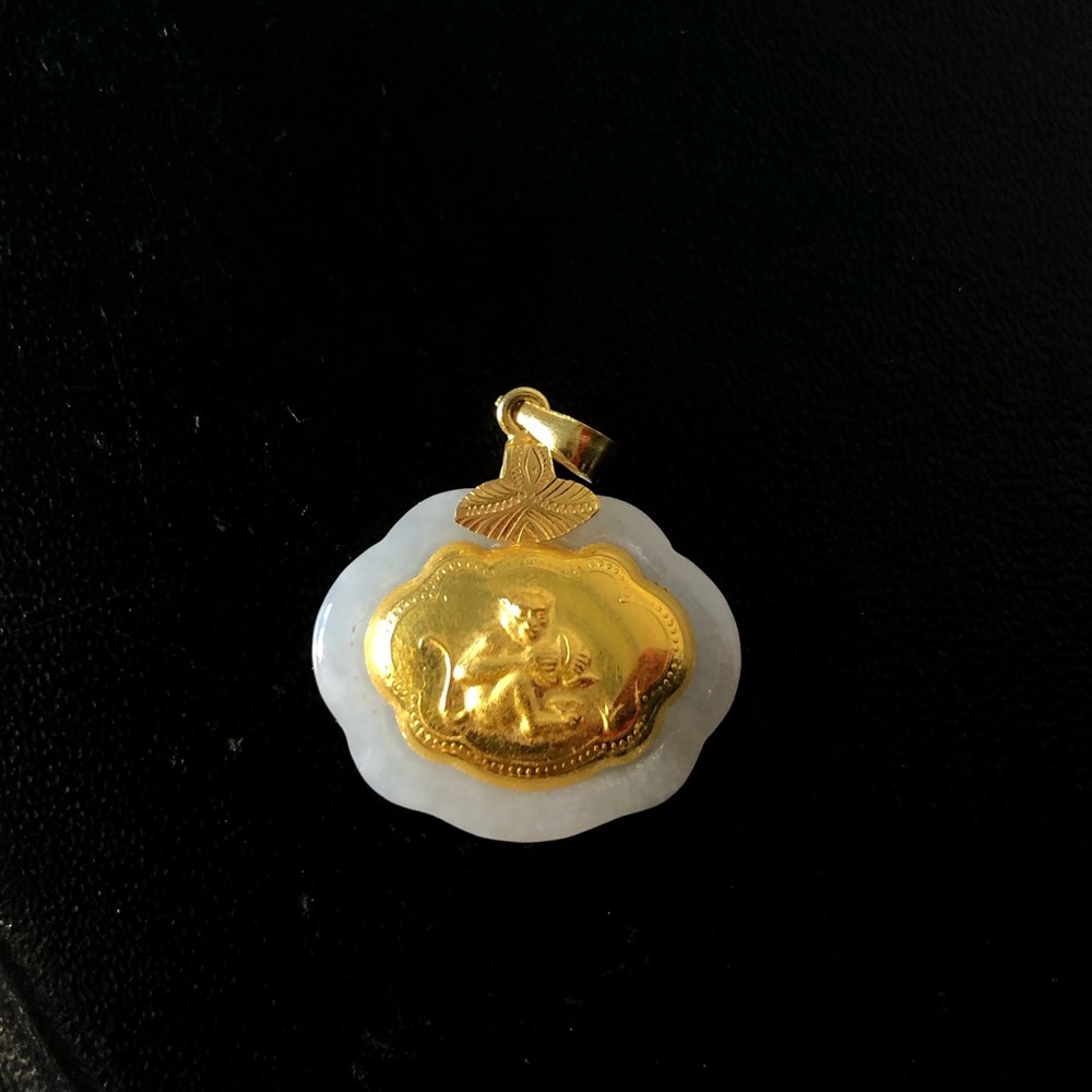 🐒Chinese Zodiac Jade Year of the Monkey Charm🐒